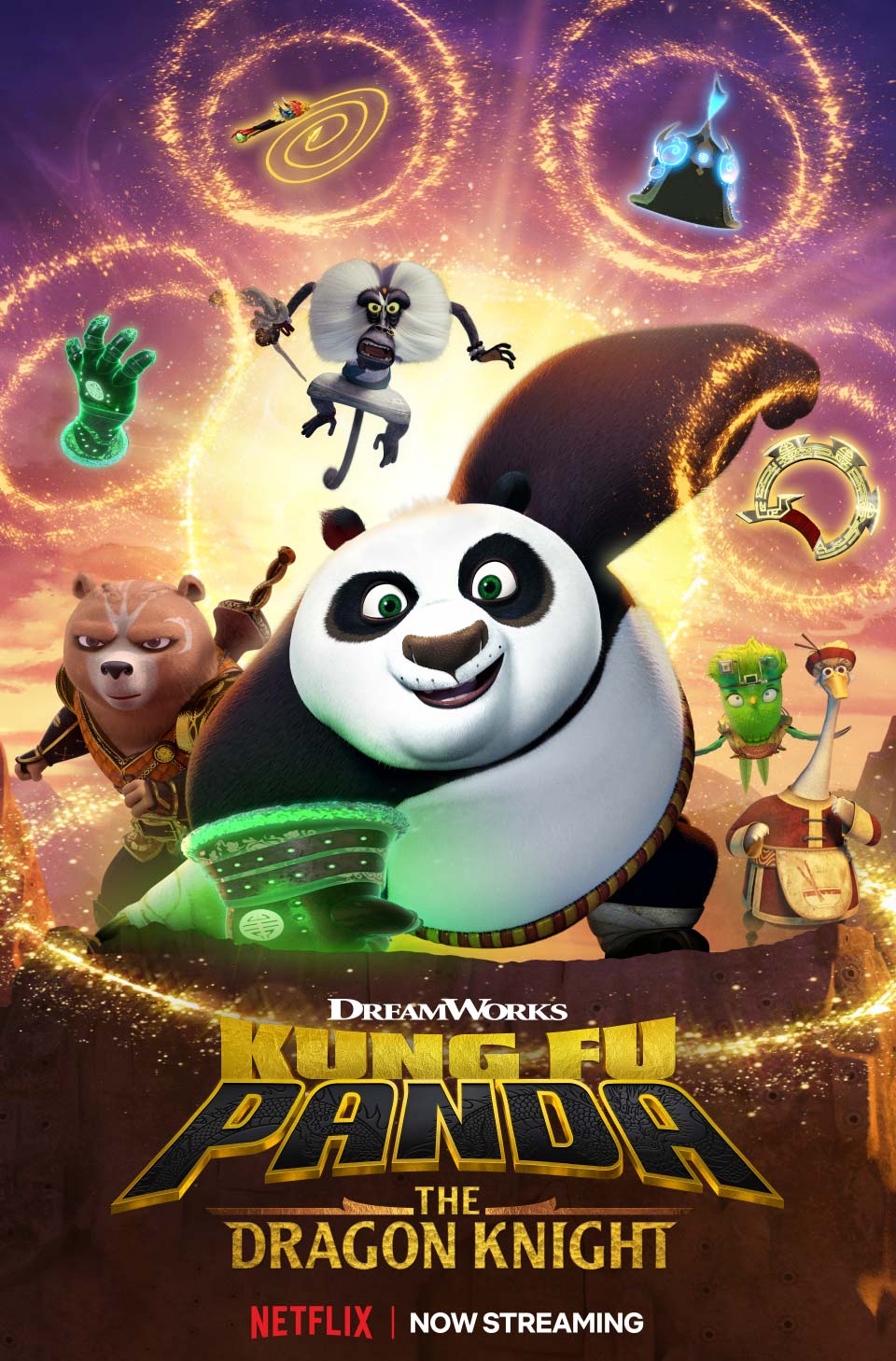 مسلسل Kung Fu Panda: The Dragon Knight مترجم